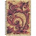 превью Бизнес-тетрадь Attache Мозаика красная А5 80 листов разноцветная в клетку на спирали (146×205 мм)