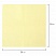 превью Салфетки ЛАЙМА, 24×24 см, 100 шт., жёлтые (пастель), 100% целлюлоза