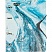 превью Бизнес-тетрадь Attache Selection Fluid A5 120 листов серая/голубая в клетку на кольцах (185×218 мм)