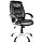 Кресло руководителя Helmi HL-E06 «Balance», экокожа черная, механизм качания