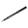 Ручка перьевая Delucci «Stellato» черная, 0.8мм, корпус серебро/хром, подарочный футляр