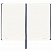 превью Блокнот А5 (130×210 мм), BRAUBERG ULTRA, балакрон, 80 г/м2, 96 л., линия, темно-синий