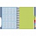 превью Бизнес-тетрадь Attache Selection Office book A4- 200 листов синяя в клетку 5 разделителей на спирали (212×245 мм)