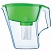 превью Кувшин-фильтр для очистки воды АКВАФОР «Лайн», 2.8 л, со сменной кассетой, зеленый