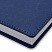 превью Ежедневник недатированный Альт Velvet искусственная кожа Soft Touch A5+ 136 листов синий (146×206 мм)