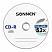 превью Диск CD-R SONNEN, 700 Mb, 52x, Slim Case (1 штука)