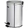 Ведро-контейнер для мусора (урна) OfficeClean Professional ORIGINAL, 12л, корпус нержавеющая сталь, крышка из пластика, хром