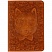 превью Обложка для паспорта Кожевенная мануфактура, нат. кожа, «Пес в очках», коричневый
