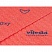 превью Салфетка VILEDA «Бризи», комплект 25 шт., объемное микроволокно, красная, 35×35 см