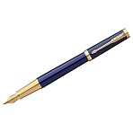 Ручка перьевая Parker «Ingenuity Blue GT» 0.8мм, подарочная упаковка