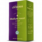 Кофе молотый Lofbergs Medium Roast 100% арабика 500 г (вакуумный пакет)
