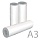 Рулон для плоттера STARLESS, А1, ширина 594 мм, длина 175 м, втулка 76 мм, диаметр 170 мм, 80 г/м2, белизна CIE 162%