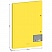 превью Папка с пружинным скоросшивателем Berlingo «Soft Touch», 17мм, 700мкм, желтая, с внутр. карманом