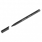 Ручка гелевая стираемая Berlingo «Apex E», черная, 0.5мм, трехгранная