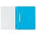 превью Папка-скоросшиватель пластик. СТАММ А4, 180мкм, голубая с прозр. верхом