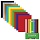 Набор цветного картона и бумаги А4 мелованные, 10+10 листов, в папке, HATBER, 194×280 мм, «Минни Маус», 20НКБ4