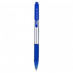 Ручка шариковая автоматическая Deli Arrow синяя (толщина линии 0.7 мм)
