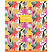 превью Тетрадь 48л., А5, клетка Greenwich Line «Floral Kraft», глянцевая ламинация, 70г/м2