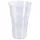 Одноразовые стаканы ЛАЙМА Бюджет, комплект 20 шт., пластиковые, 0.5 л, прозрачные, ПП, холодное/горячее