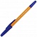 превью Ручка шариковая BRAUBERG SBP013о, (типа CORVINA ORANGE), корпус оранжевый, 1 мм, синяя