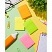 превью Стикеры 76×51 мм Attache неоновые желтые (1 блок, 100 листов)