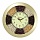 Часы настенные TROYKA 11171141, круг, «Часы-специи», золотая рамка, 29×29×3.5 см