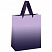 превью Пакет подарочный 18×23×10см MESHU «Duotone. Purple gradient», отд. фольгой, матовая ламинация