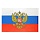 Флаг РФ 90×135см, с гербом, пакет с европодвесом