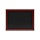Доска магнитно-меловая настенная одноэлементная 500×700 мм лаковое покрытие черная