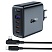 превью Зарядное устройство Acefast (AF-A37-BK) PD100W GaN (3xUSB-C+USB-A) черный