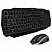превью Комплект клавиатура + мышь Sven GS-9100, USB, подсветка, черный