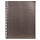 Бизнес-тетрадь Hatber Metallic А5 96 листов коричневая в клетку на спирали (148×210 мм)