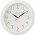 превью Часы настенные TROYKA 11110113, круг, белые, белая рамка, 29×29×3.5 см