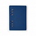превью Ежедневник недатированный Bruno Visconti Firenze искусственная кожа А5- 120 листов темно-синий (132×190 мм)