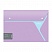 превью Папка-конверт на 2 кнопках Berlingo «xProject», фиолетовая/голубая, 300мкм