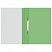 превью Папка-скоросшиватель пластик. OfficeSpace, А4, 120мкм, зеленая с прозр. верхом