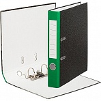Папка-регистратор Attache Economy 50 мм мрамор черная/зеленый корешок