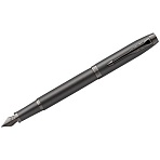Ручка перьевая Parker «IM Professionals Monochrome Titanium» синяя, 0.8мм, подарочная упаковка