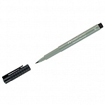 Ручка капиллярная Faber-Castell «Pitt Artist Pen Brush» цвет 172 зеленая земля, кистевая