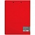 превью Папка-планшет с зажимом Berlingo «Steel&Style» A4, пластик (полифом), красная