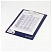 превью Доска-планшет BRAUBERG "Contract", плотная, с верхним зажимом, А4, 313х225 мм, пластик, синяя, 1,5 мм