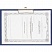 превью Папка-планшет с зажимом Attache A4 синяя горизонтальная