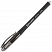 превью Ручка гелевая BRAUBERG SGP006b, корпус черный, игольчатый пишущий узел 0,5 мм, резиновый держатель, черная