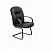 превью Конференц-кресло Chairman 416 V на полозьях черное (экокожа/пластик/металл черный)