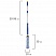 превью Швабра самоотжимная ЛАЙМА, телескопическая ручка 96 см, насадка МОП микрофибра 33 см, для дома и офиса