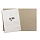 Папка-обложка без скоросшивателя Дело № немелованный картон А4 белая (280 г/кв. м, 10 штук в упаковке)