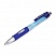 превью Ручка шариковая BRAUBERG «Neo», автоматическая, корпус синий, 0.7 мм, резиновый держатель, синяя