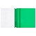 превью Папка-скоросшиватель пластик. СТАММ А5, 180мкм, зеленая с прозр. верхом