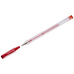 Ручка гелевая OfficeSpace красная, 0.5мм
