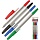 Набор шариковых ручек Attache Elementary (толщина линии 0.5 мм, 4 штуки: зеленая, синяя, черная, красная)